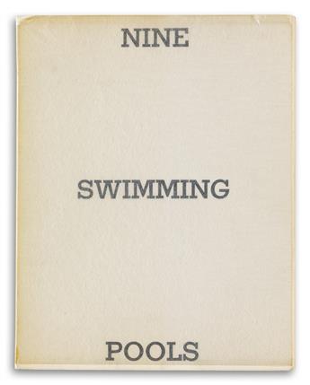 EDWARD RUSCHA. Nine Swimming Pools and Broken Glass * Real Estate Opportunities.